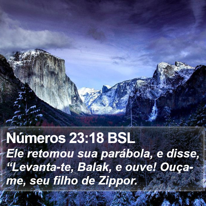 Números 23:18 BSL Bible Study