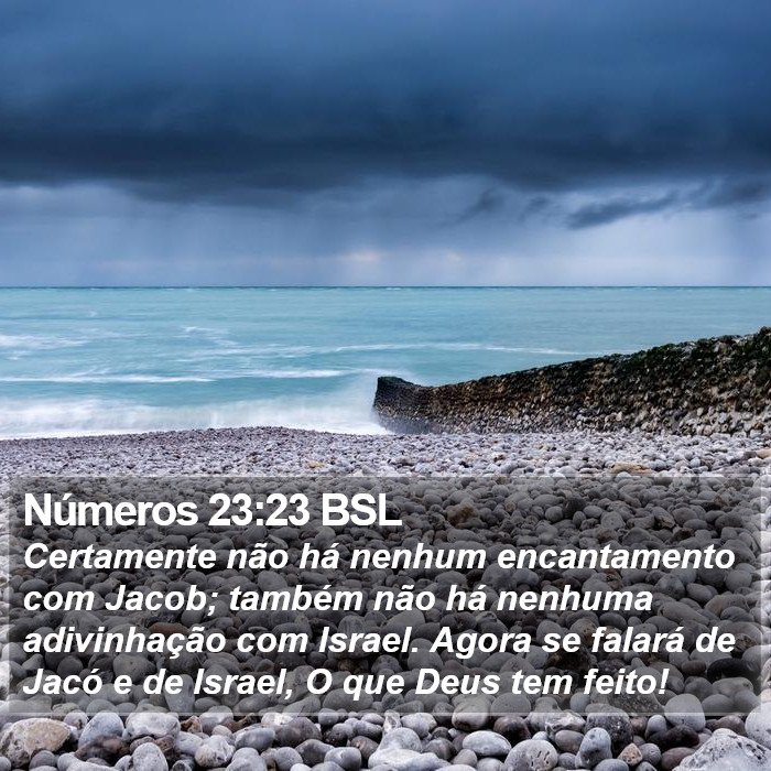 Números 23:23 BSL Bible Study