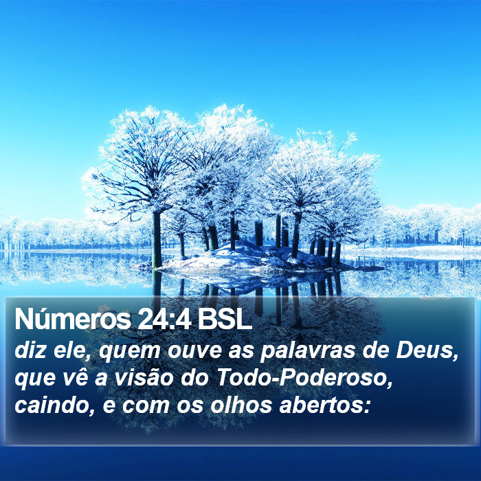 Números 24:4 BSL Bible Study