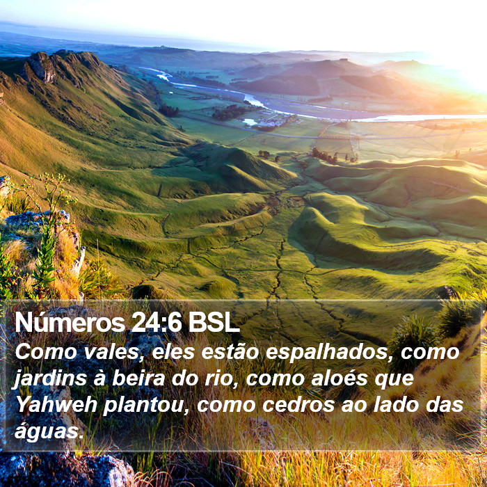Números 24:6 BSL Bible Study