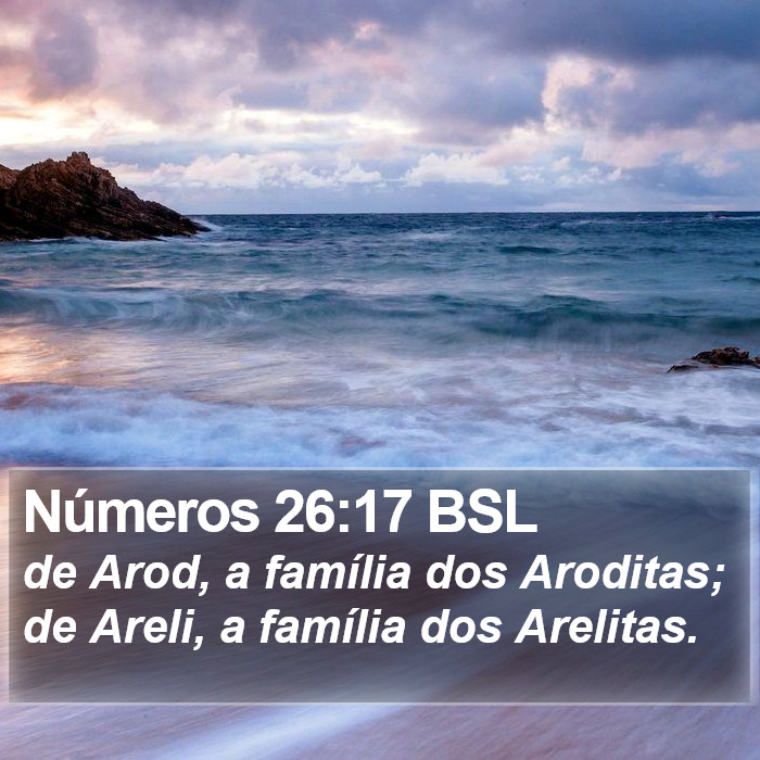 Números 26:17 BSL Bible Study