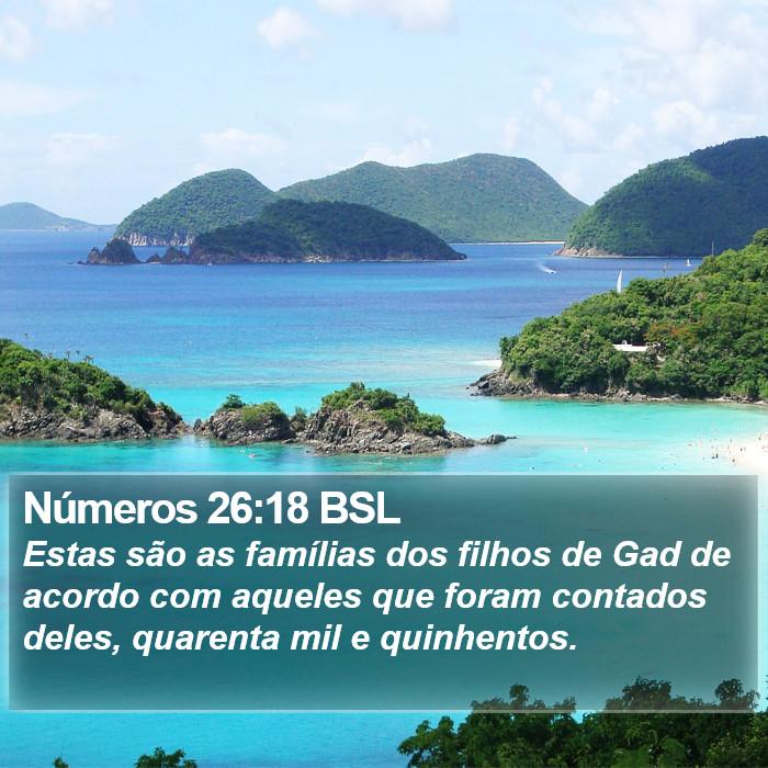 Números 26:18 BSL Bible Study