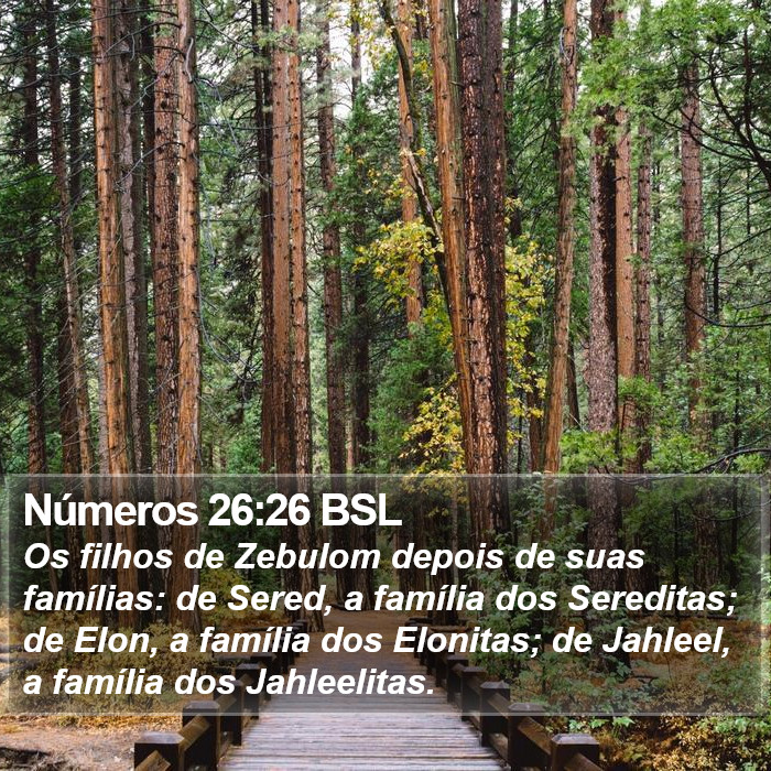 Números 26:26 BSL Bible Study