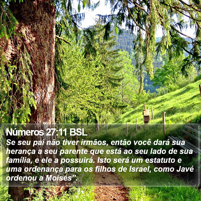 Números 27:11 BSL Bible Study