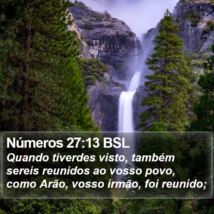 Números 27:13 BSL Bible Study