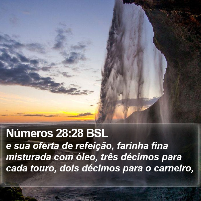 Números 28:28 BSL Bible Study