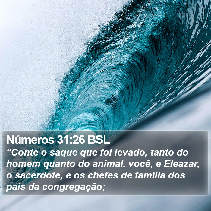 Números 31:26 BSL Bible Study
