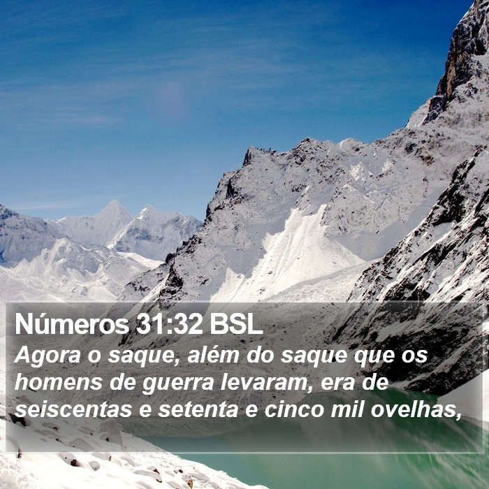 Números 31:32 BSL Bible Study