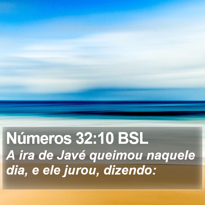 Números 32:10 BSL Bible Study