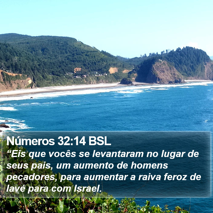 Números 32:14 BSL Bible Study
