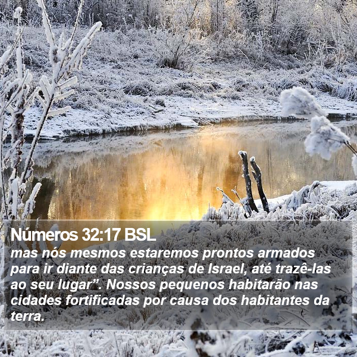 Números 32:17 BSL Bible Study
