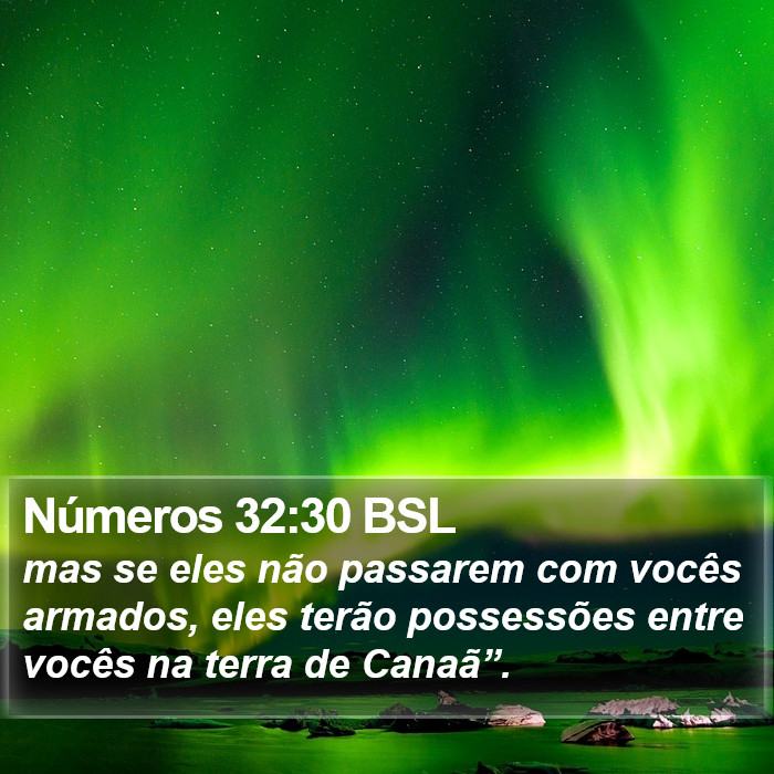 Números 32:30 BSL Bible Study