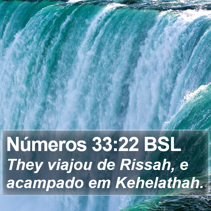 Números 33:22 BSL Bible Study