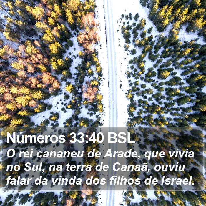 Números 33:40 BSL Bible Study