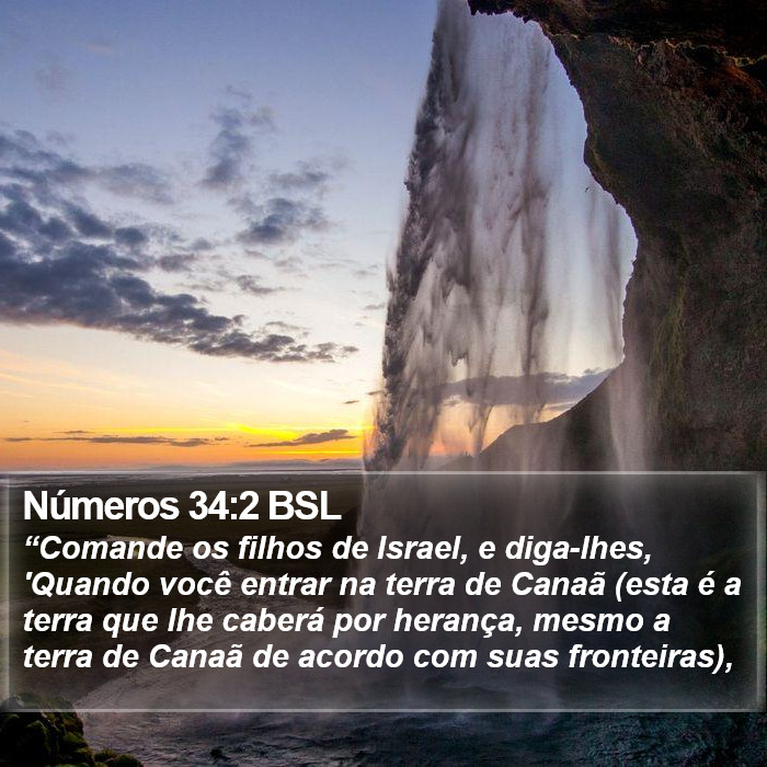 Números 34:2 BSL Bible Study