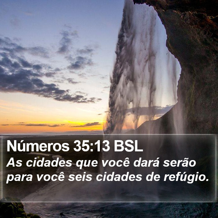 Números 35:13 BSL Bible Study