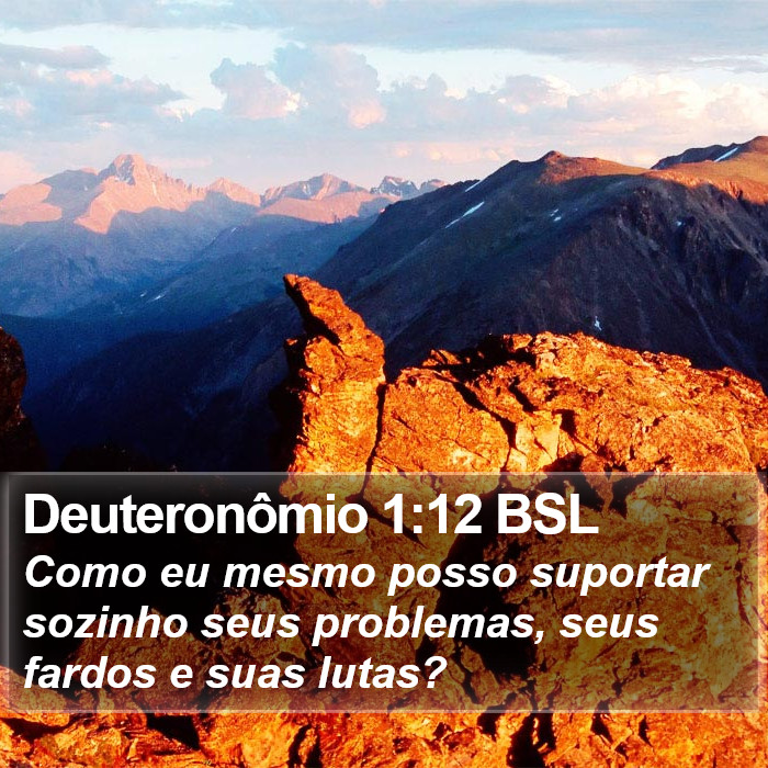 Deuteronômio 1:12 BSL Bible Study