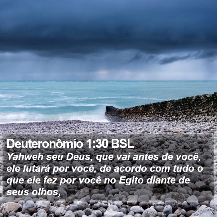 Deuteronômio 1:30 BSL Bible Study