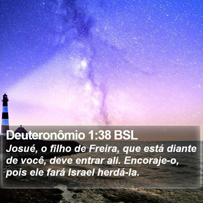 Deuteronômio 1:38 BSL Bible Study