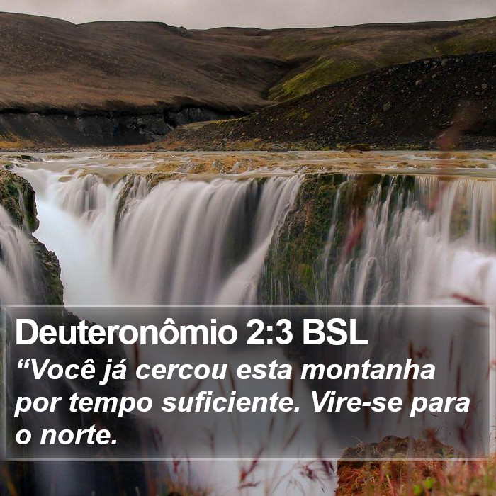 Deuteronômio 2:3 BSL Bible Study