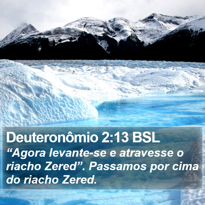 Deuteronômio 2:13 BSL Bible Study