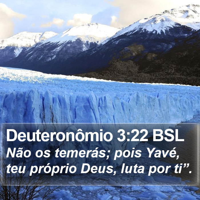 Deuteronômio 3:22 BSL Bible Study