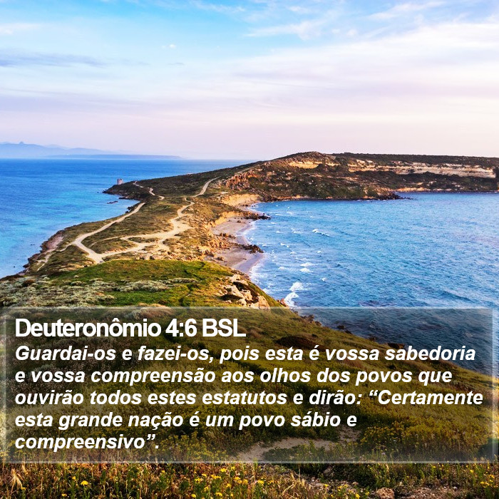 Deuteronômio 4:6 BSL Bible Study