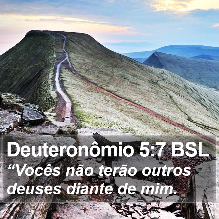 Deuteronômio 5:7 BSL Bible Study