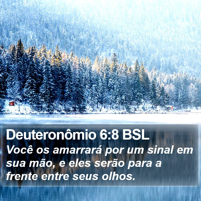 Deuteronômio 6:8 BSL Bible Study