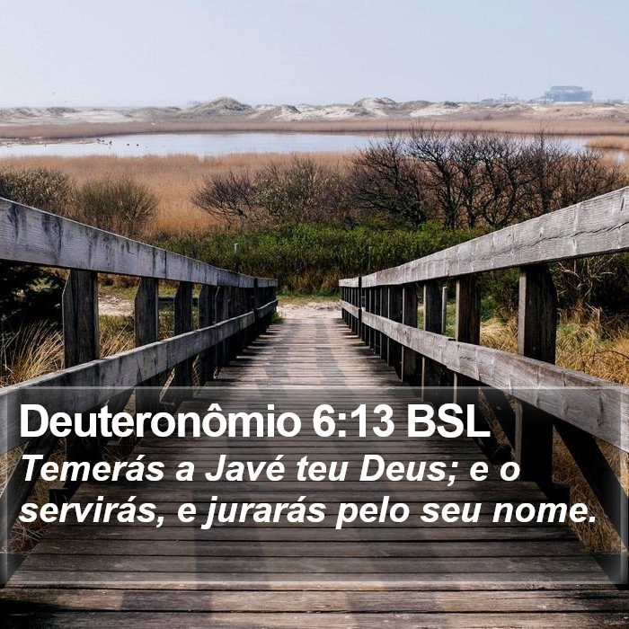 Deuteronômio 6:13 BSL Bible Study