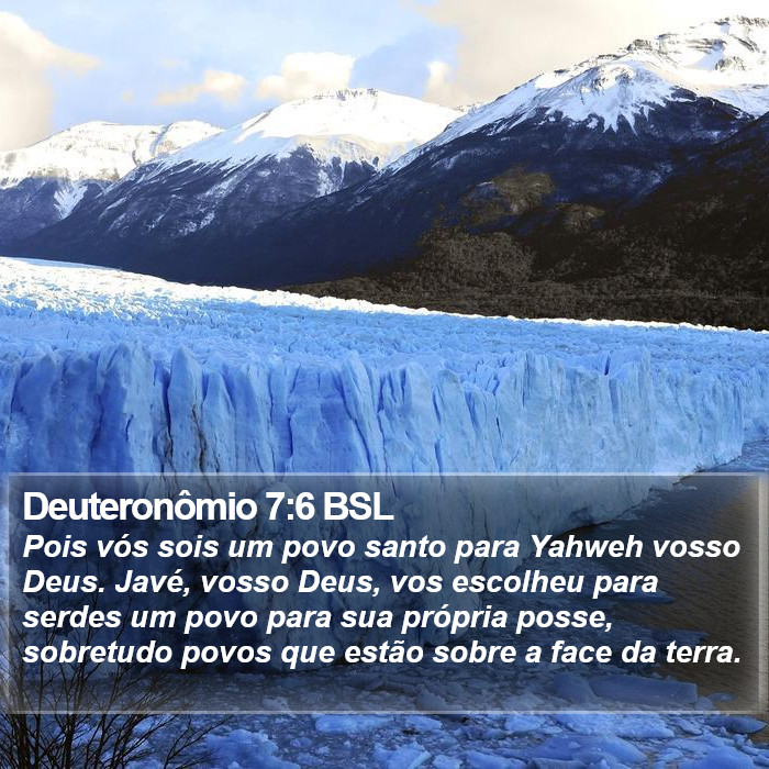 Deuteronômio 7:6 BSL Bible Study