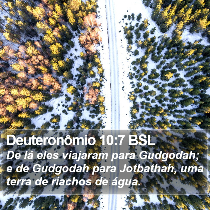 Deuteronômio 10:7 BSL Bible Study