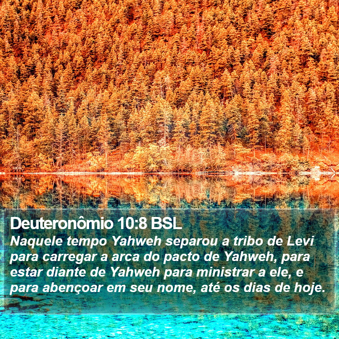 Deuteronômio 10:8 BSL Bible Study