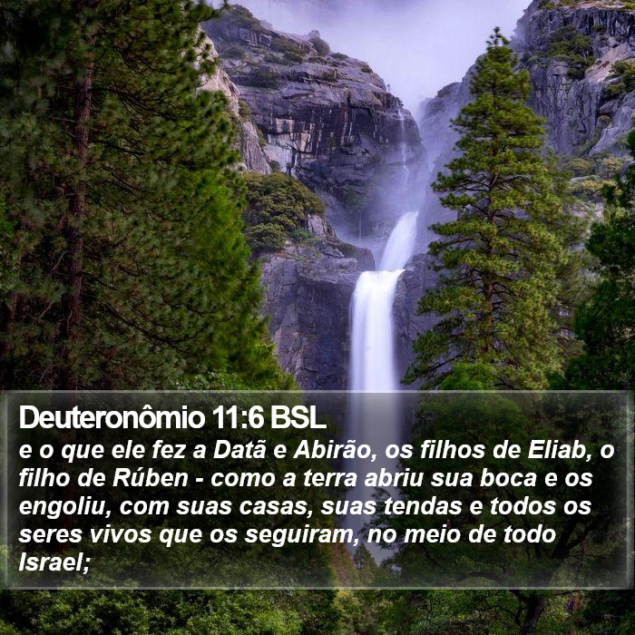 Deuteronômio 11:6 BSL Bible Study