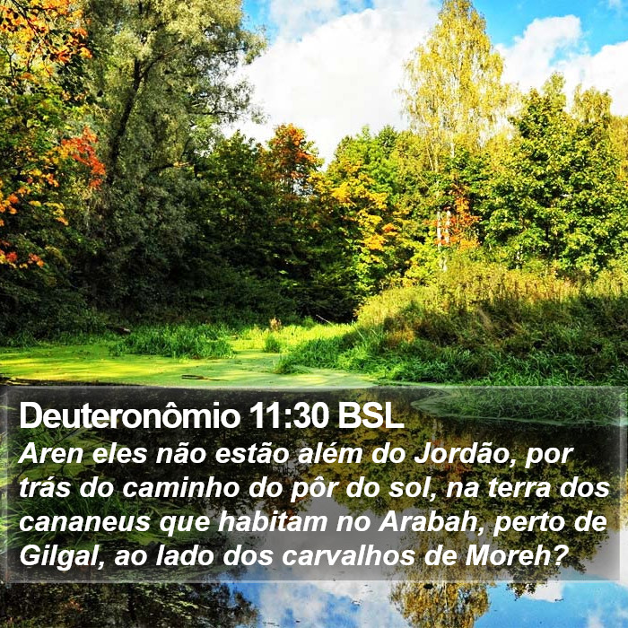 Deuteronômio 11:30 BSL Bible Study