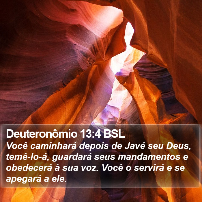 Deuteronômio 13:4 BSL Bible Study