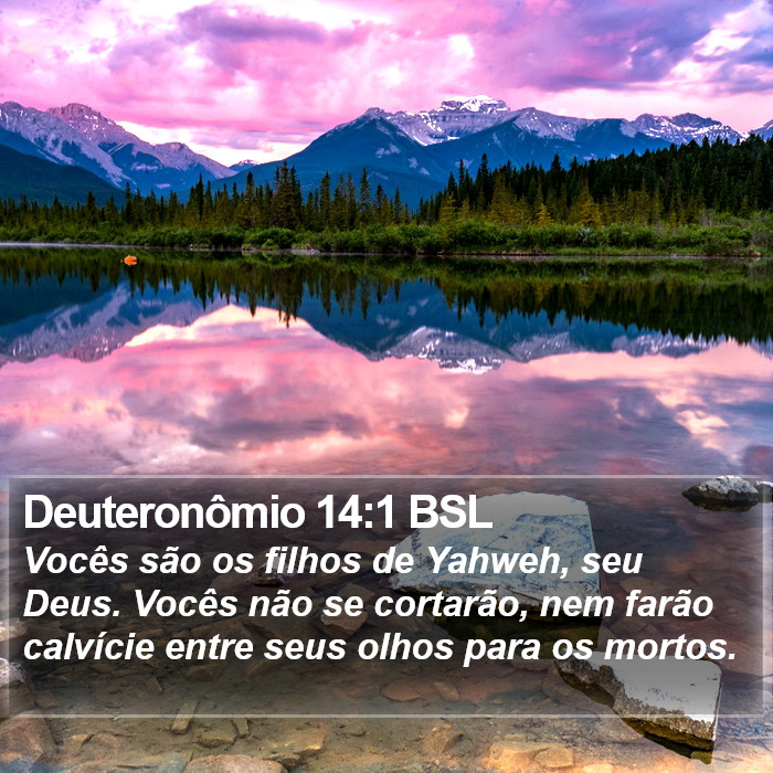 Deuteronômio 14:1 BSL Bible Study