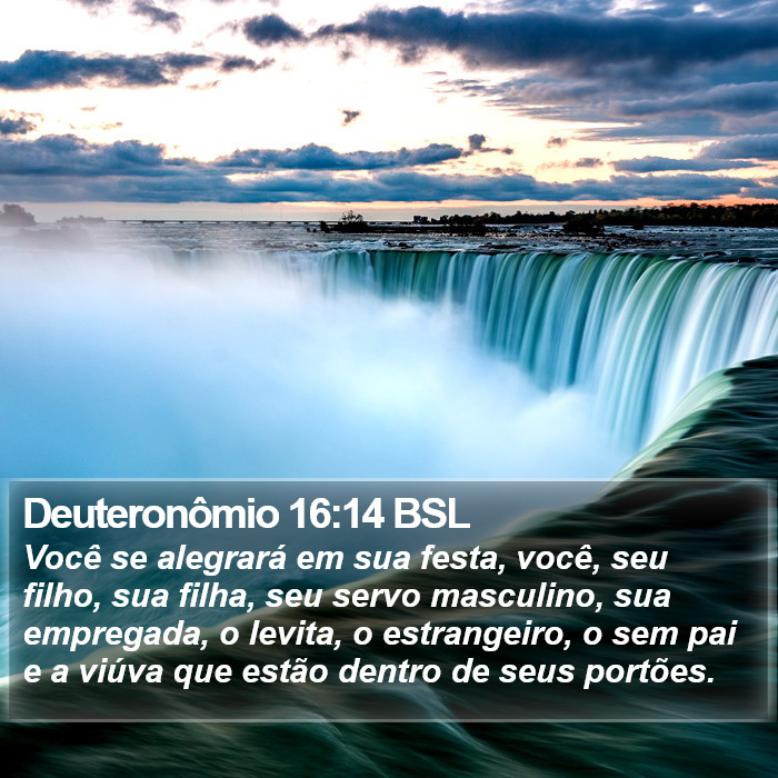 Deuteronômio 16:14 BSL Bible Study