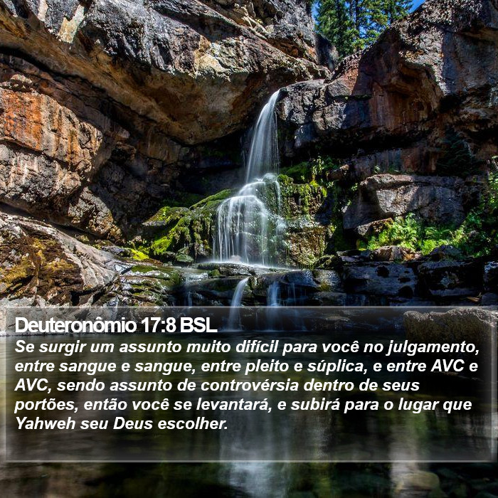Deuteronômio 17:8 BSL Bible Study