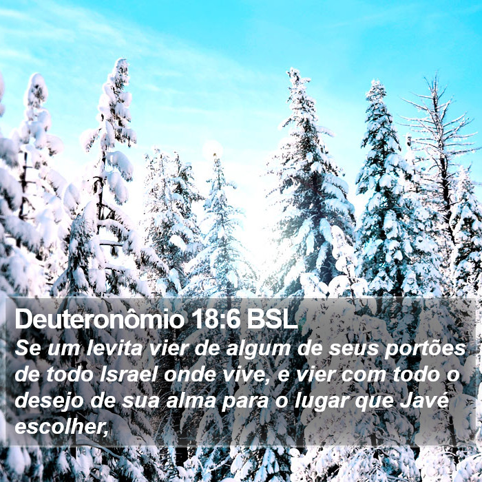 Deuteronômio 18:6 BSL Bible Study
