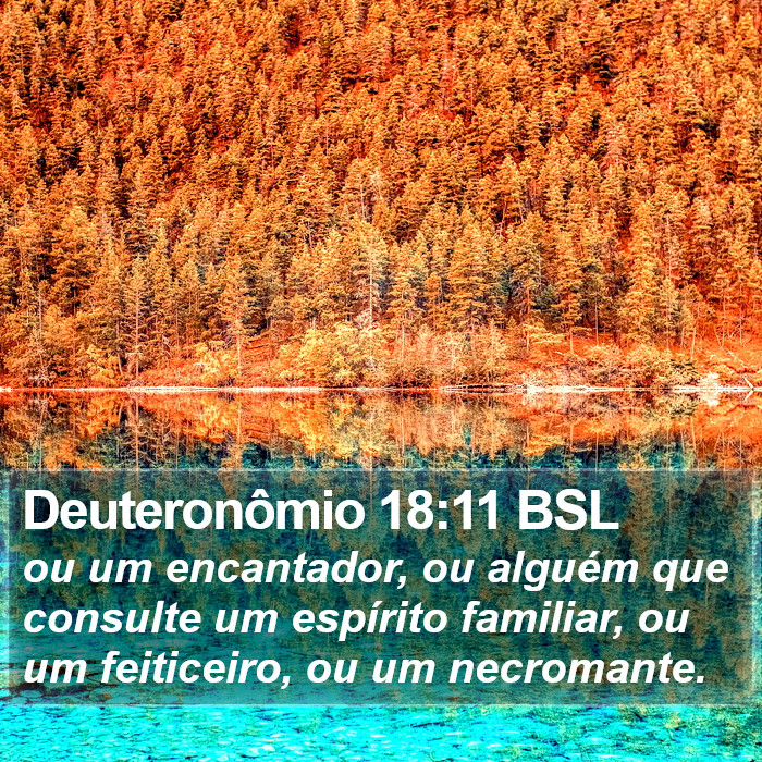 Deuteronômio 18:11 BSL Bible Study