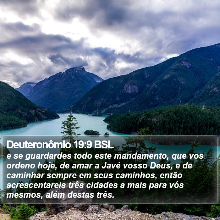 Deuteronômio 19:9 BSL Bible Study