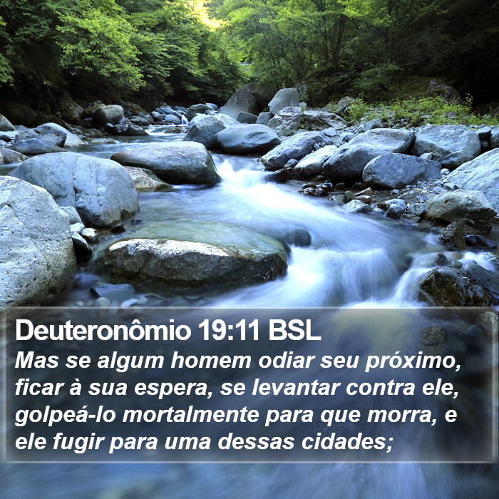Deuteronômio 19:11 BSL Bible Study