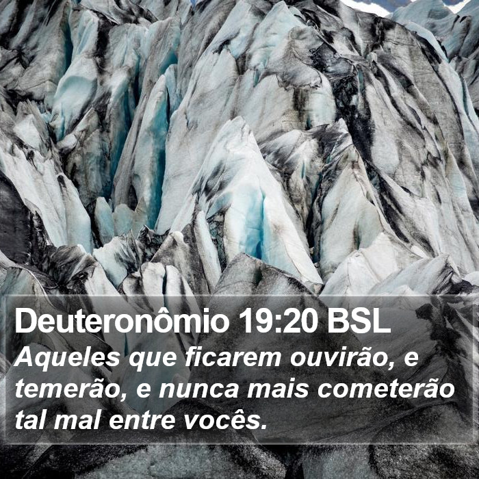 Deuteronômio 19:20 BSL Bible Study
