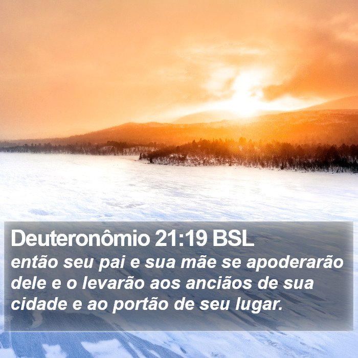 Deuteronômio 21:19 BSL Bible Study