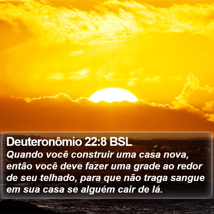 Deuteronômio 22:8 BSL Bible Study