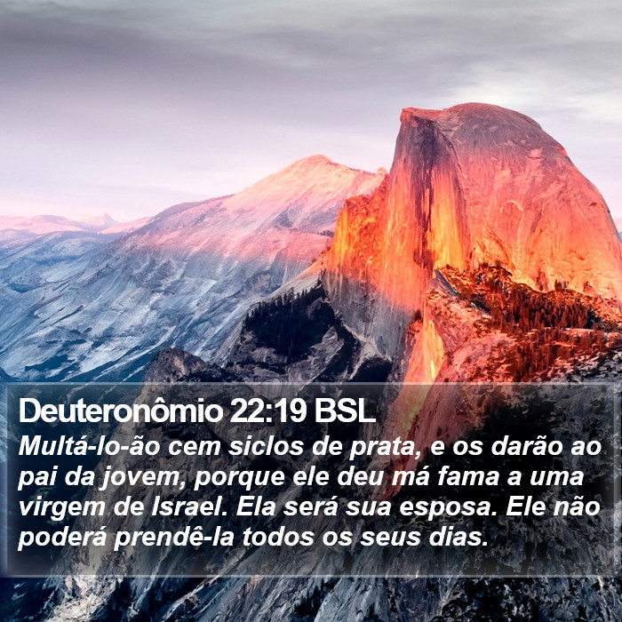 Deuteronômio 22:19 BSL Bible Study