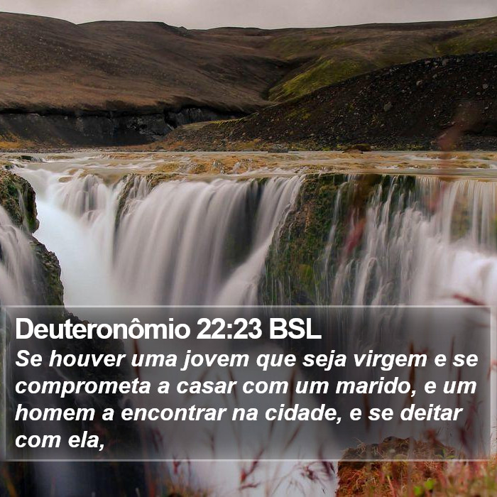 Deuteronômio 22:23 BSL Bible Study