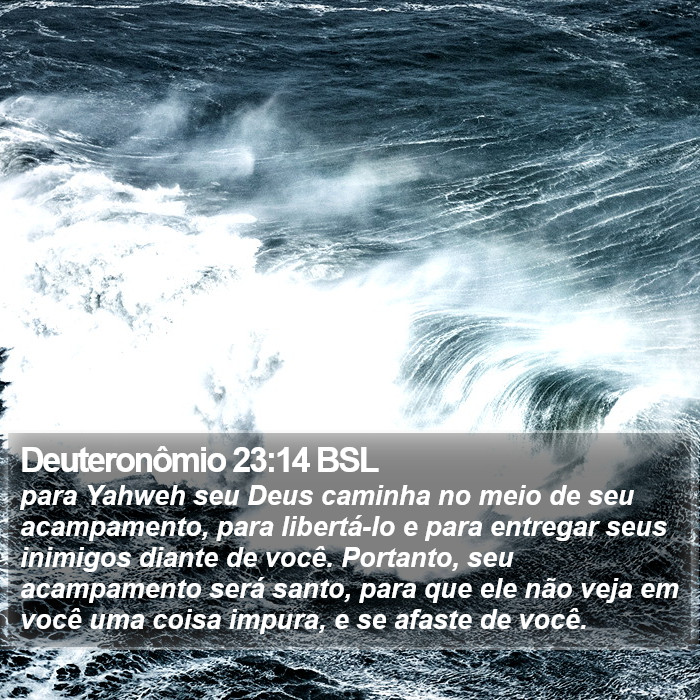 Deuteronômio 23:14 BSL Bible Study
