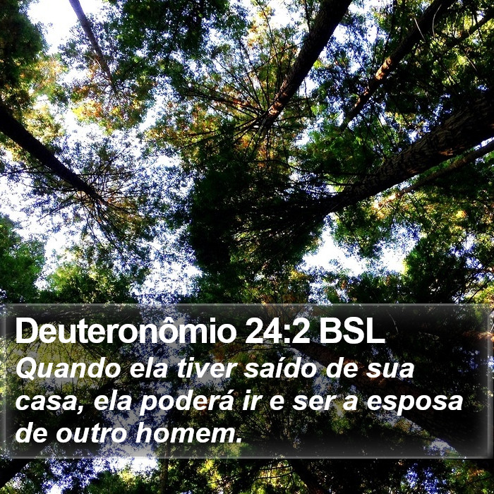 Deuteronômio 24:2 BSL Bible Study